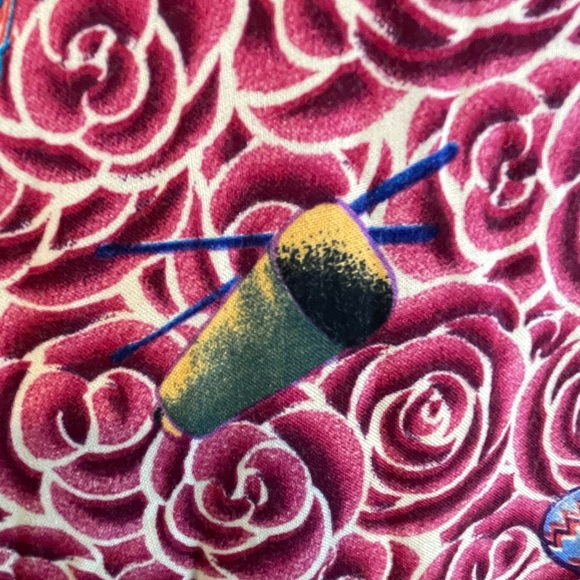 Vintage BayouWear NOLA Jazz & Heritage Festival HowAhYa 1990s Midi Skirt Size M - Picture 10 of 16